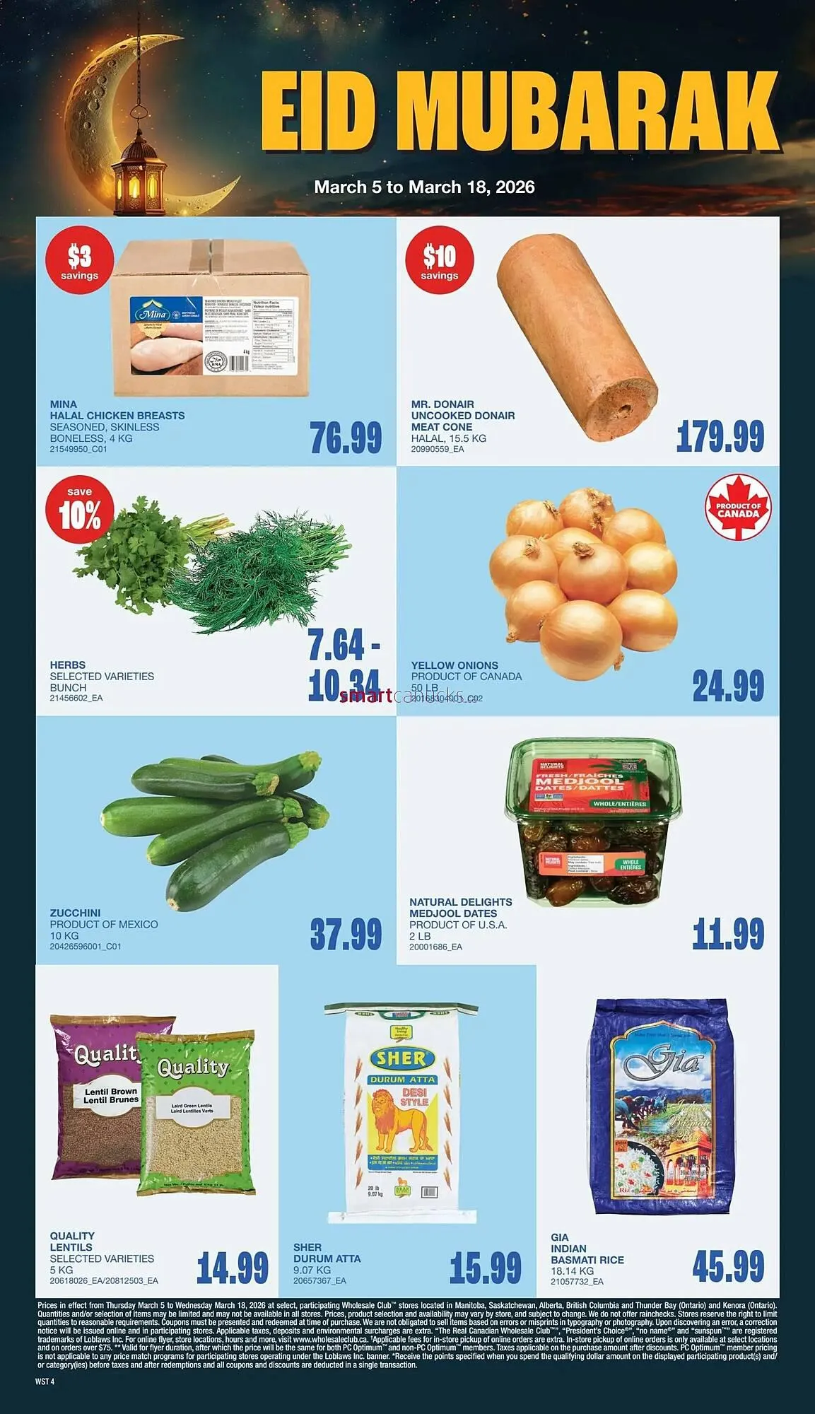Wholesale Club flyer from March 5 to March 18 2026 - flyer page 4