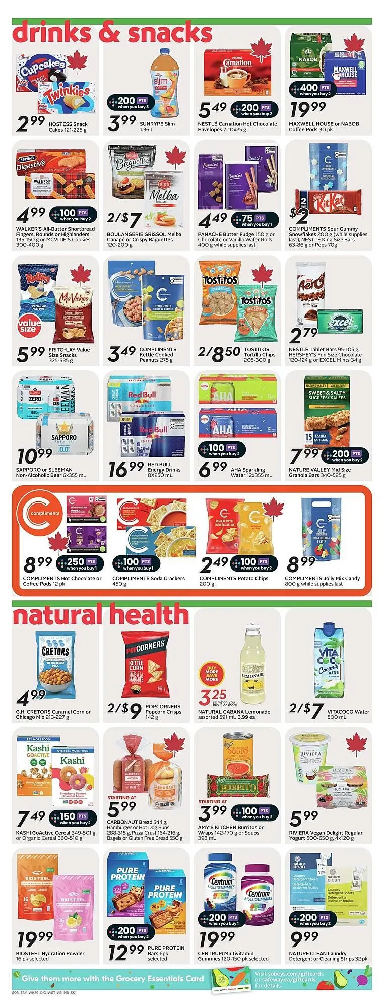 Safeway flyer from November 13 to November 27 2025 - flyer page 10