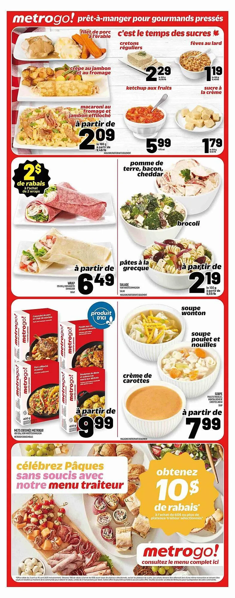 Metro flyer from April 1 to May 1 2025 - flyer page 13