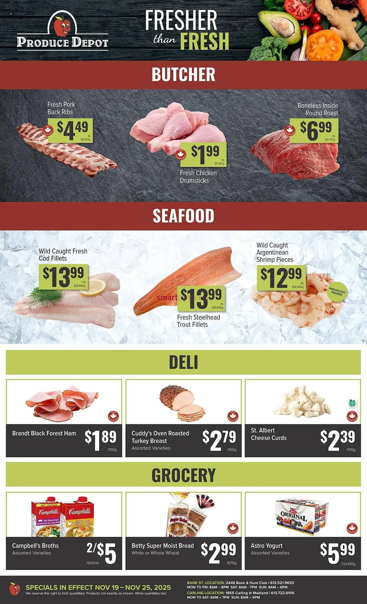 Produce Depot flyer from November 19 to November 25 2025 - flyer page 2