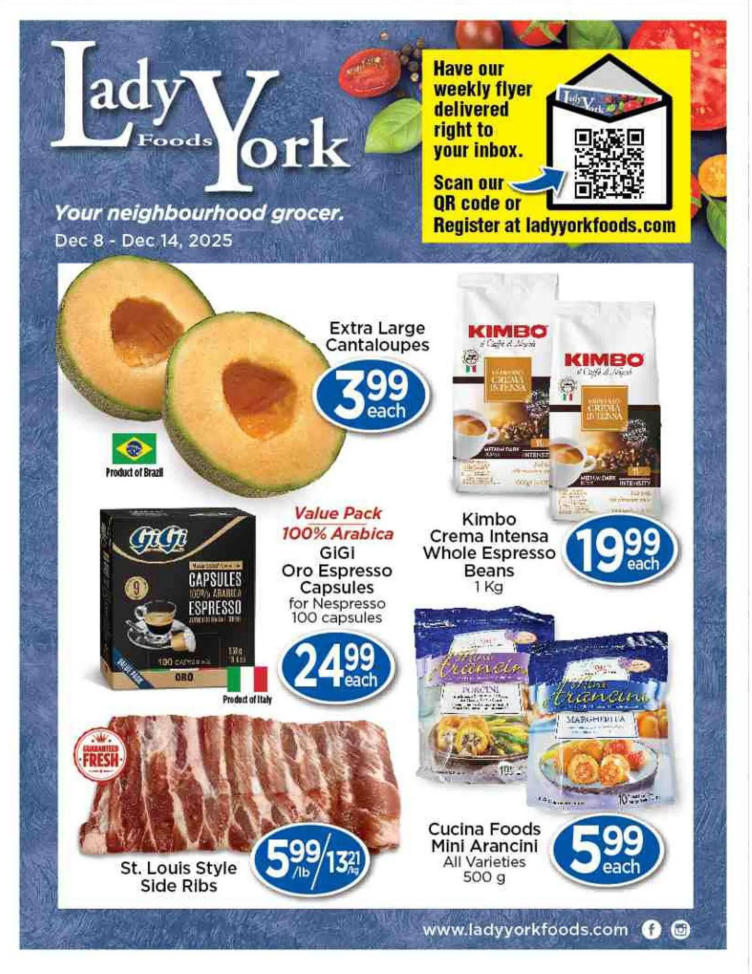 Lady York flyer from December 8 to December 14 2025 - flyer page 1
