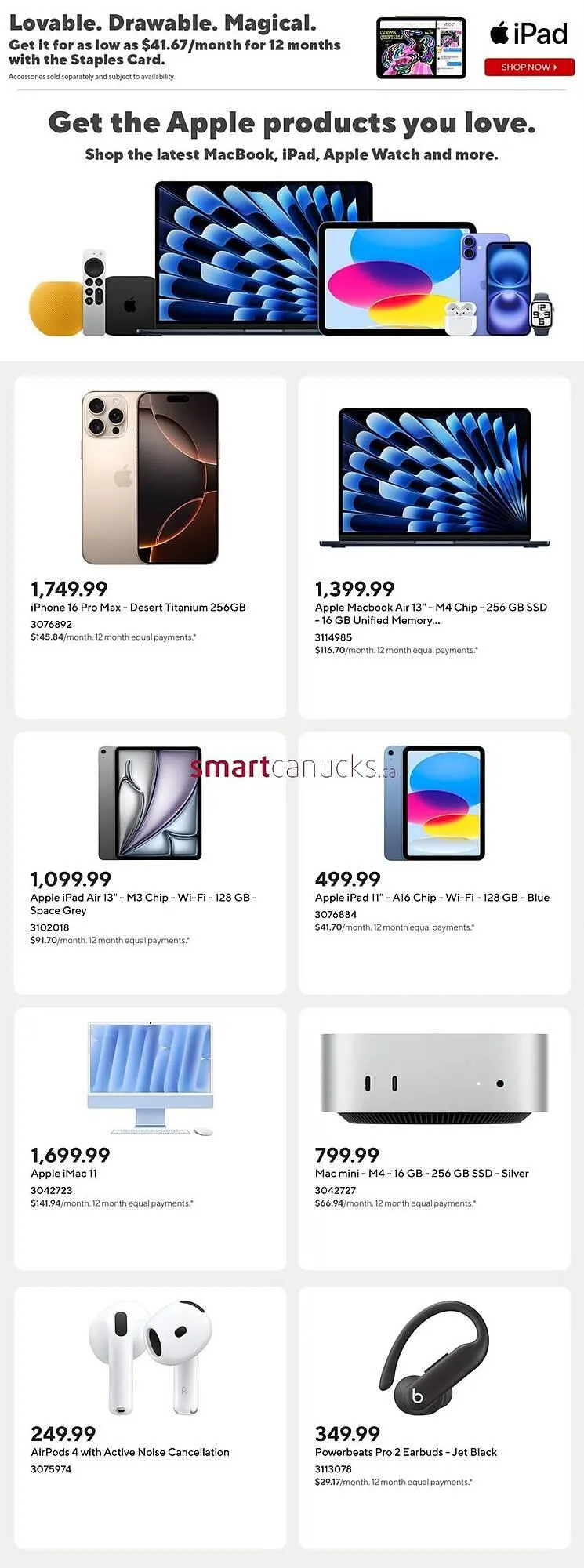 Staples flyer from May 16 to May 22 2025 - flyer page 7