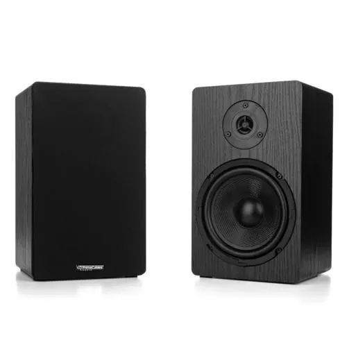 6.5 Inch 2 Way High-Performance Bookshelf Speakers Pair - PrimeCables®