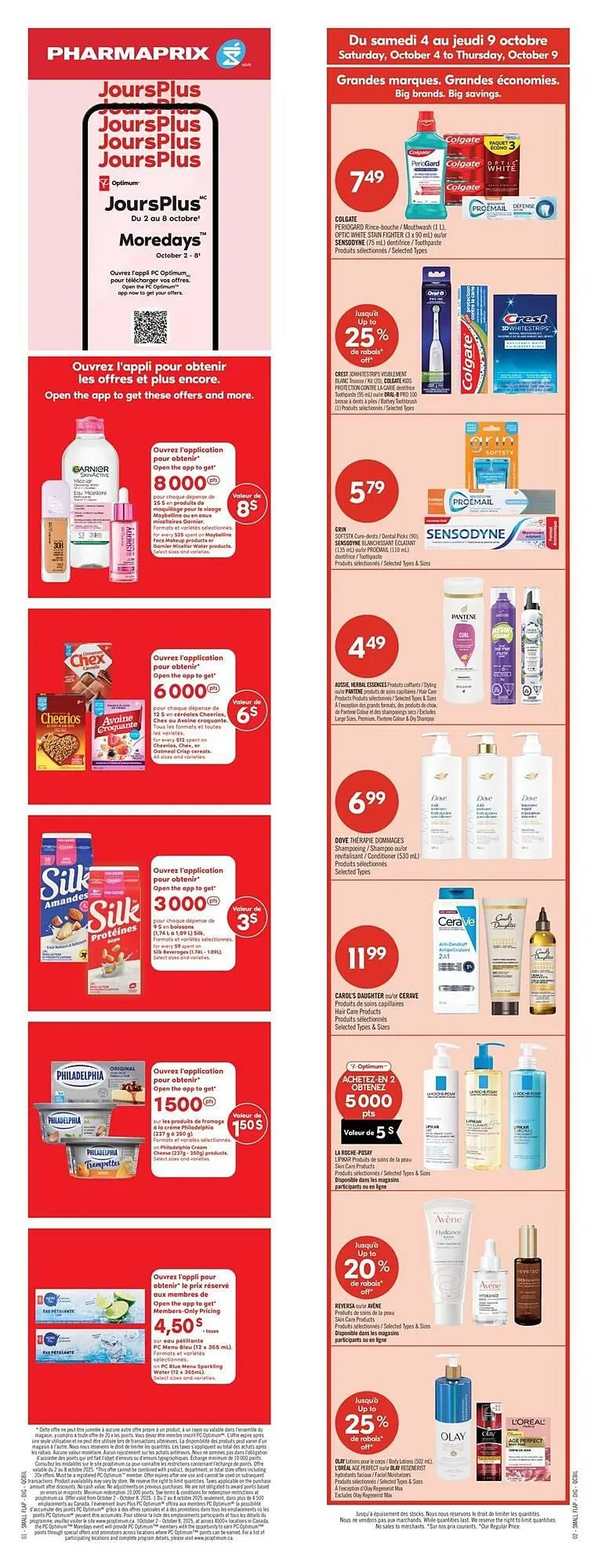 Shoppers Drug Mart flyer from October 3 to October 9 2025 - flyer page 1