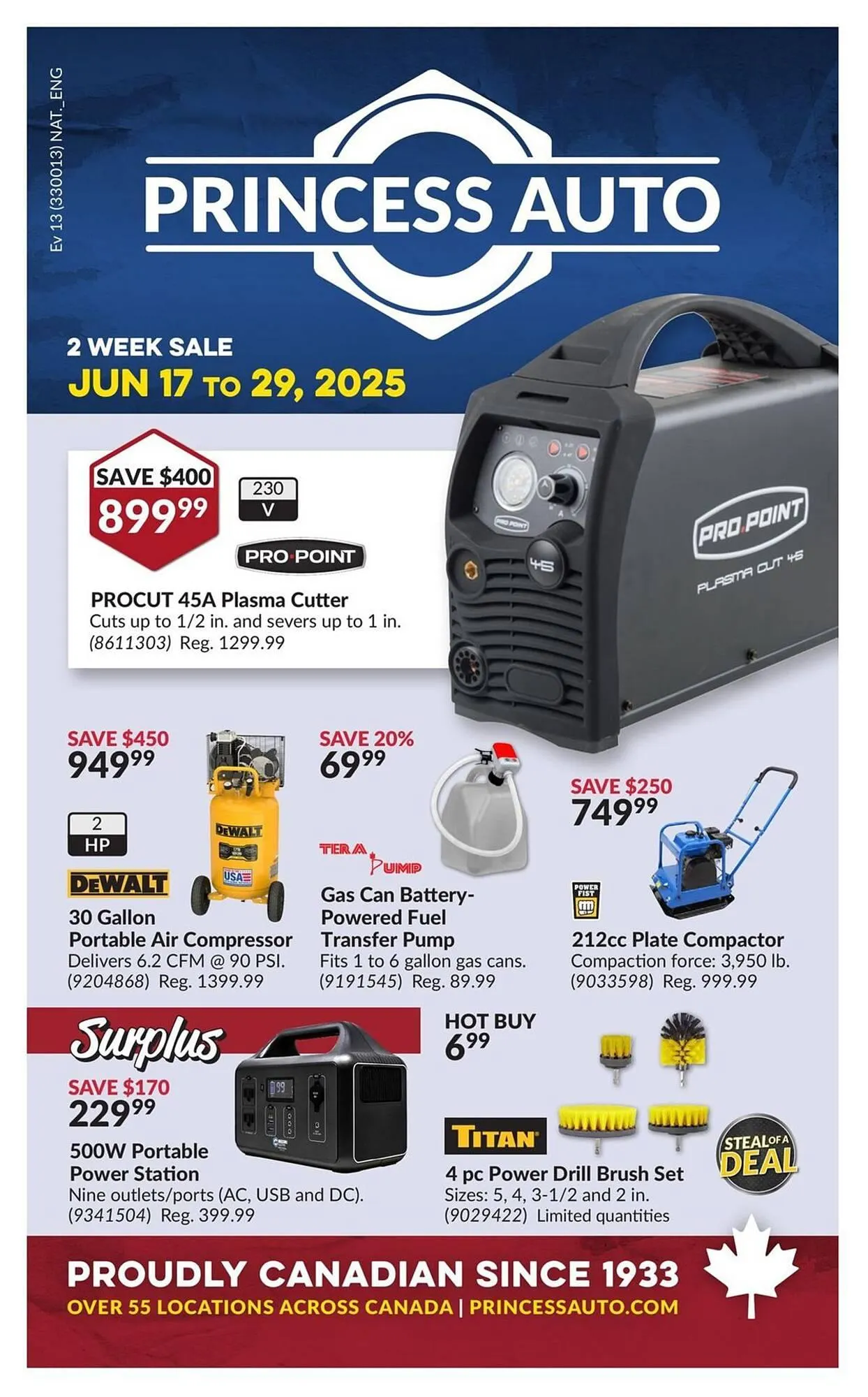 Princess Auto flyer from June 17 to June 29 2025 - flyer page 1