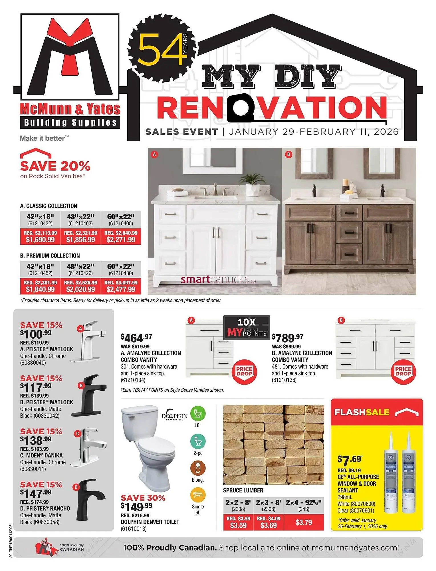 McMunn & Yates Building Supplies flyer - 1