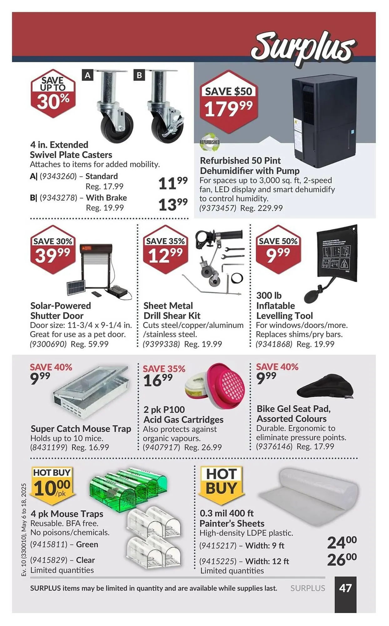 Princess Auto flyer from May 6 to May 18 2025 - flyer page 52