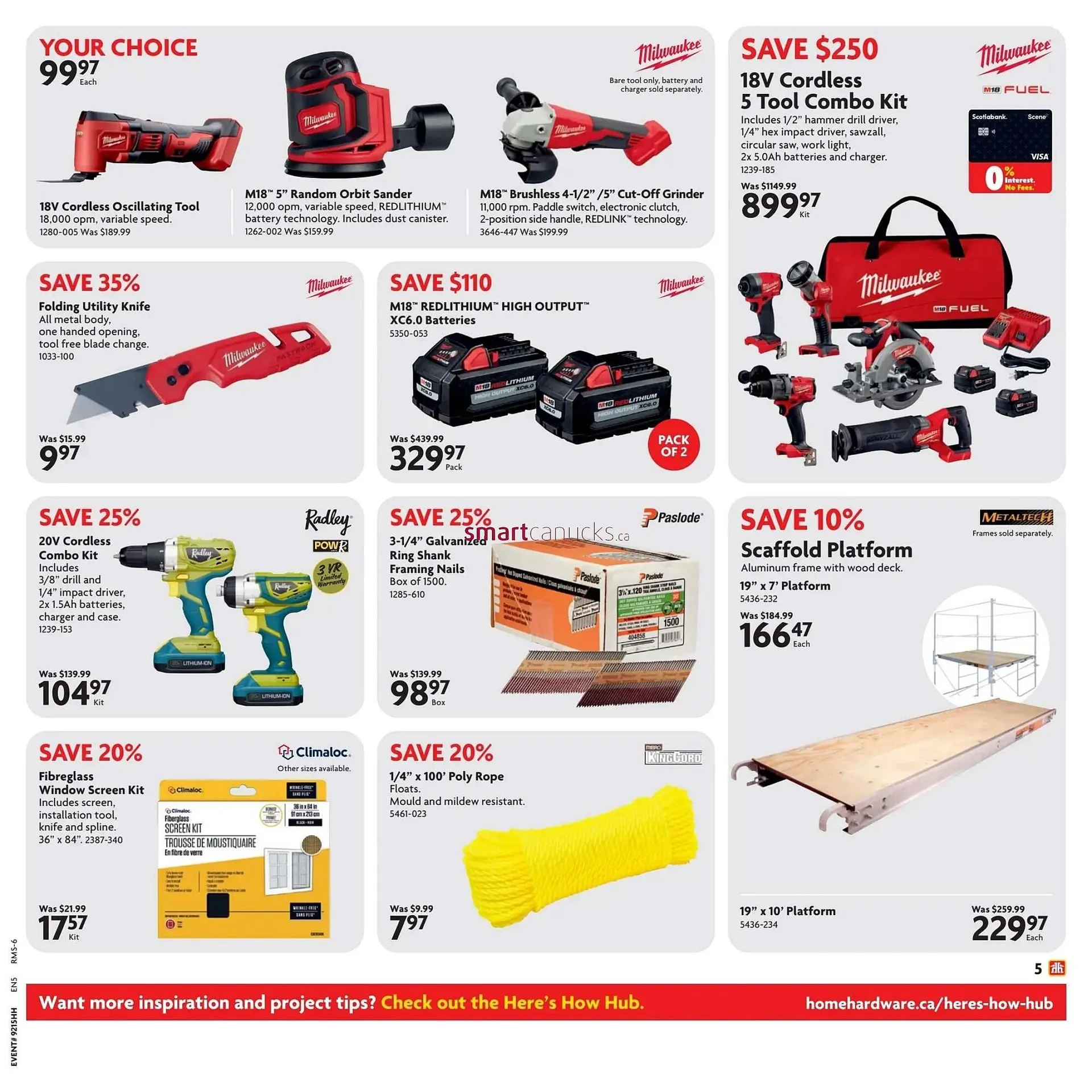 Home Hardware flyer from April 10 to April 16 2025 - flyer page 7