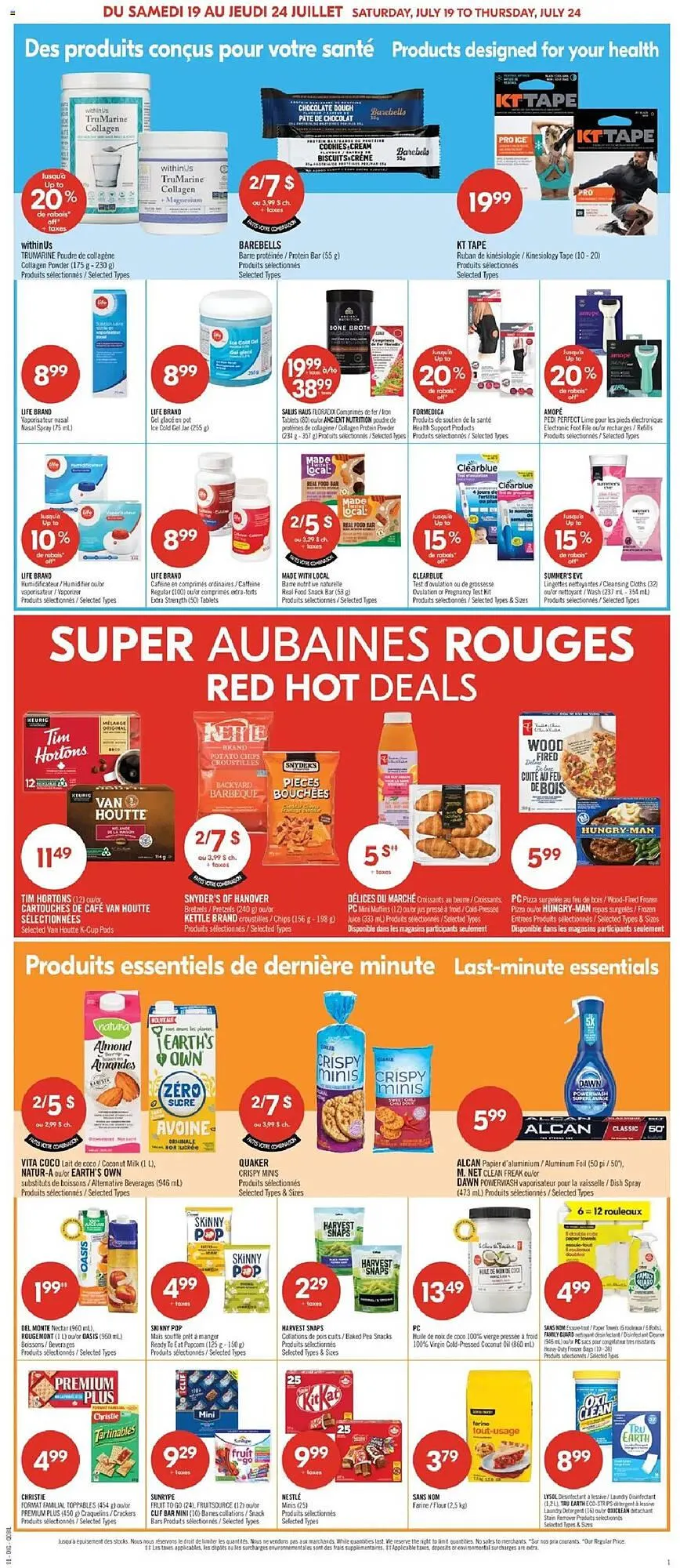 Pharmaprix flyer from July 18 to July 23 2025 - flyer page 15