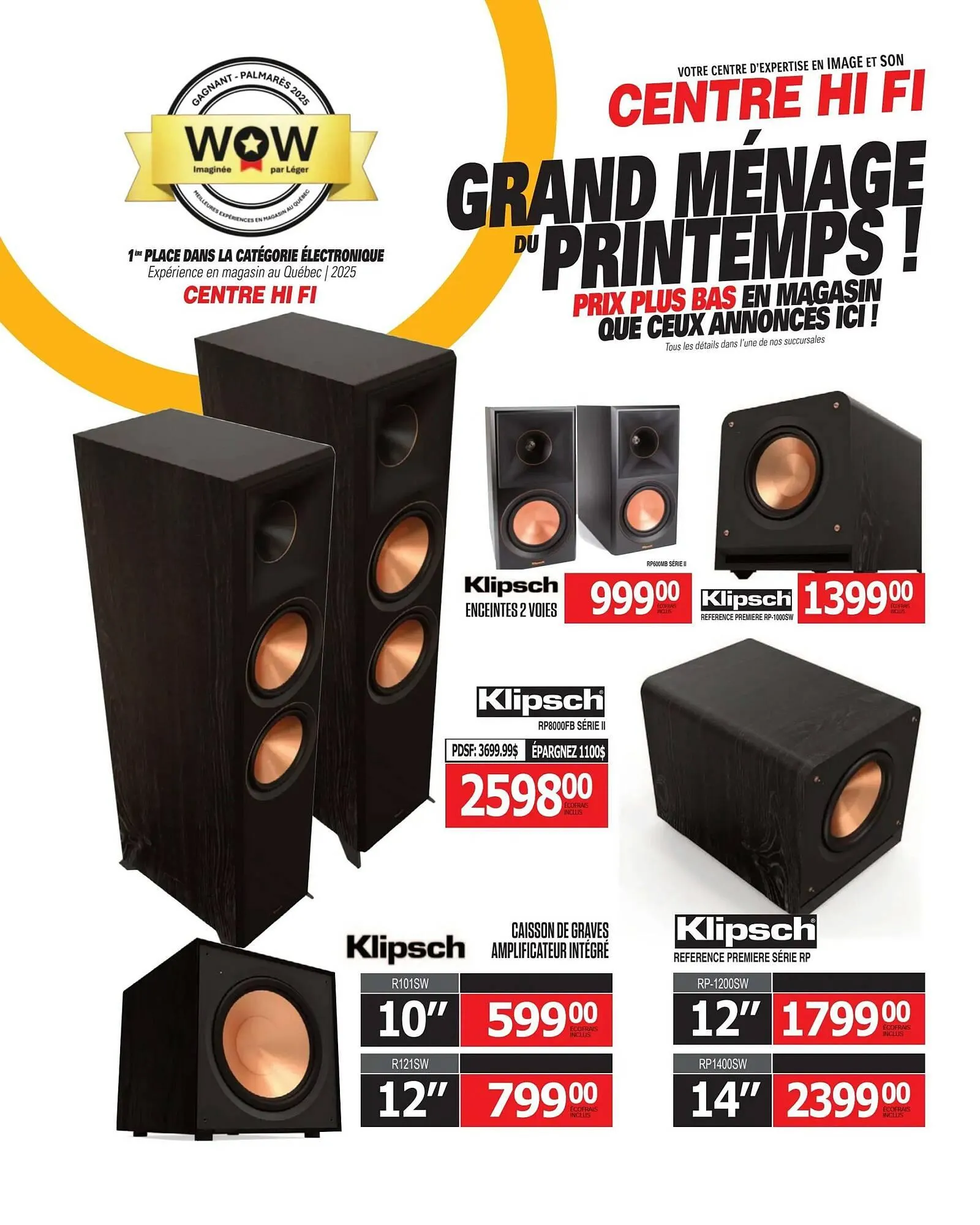 Centre Hi-Fi flyer from April 4 to April 6 2025 - flyer page 34