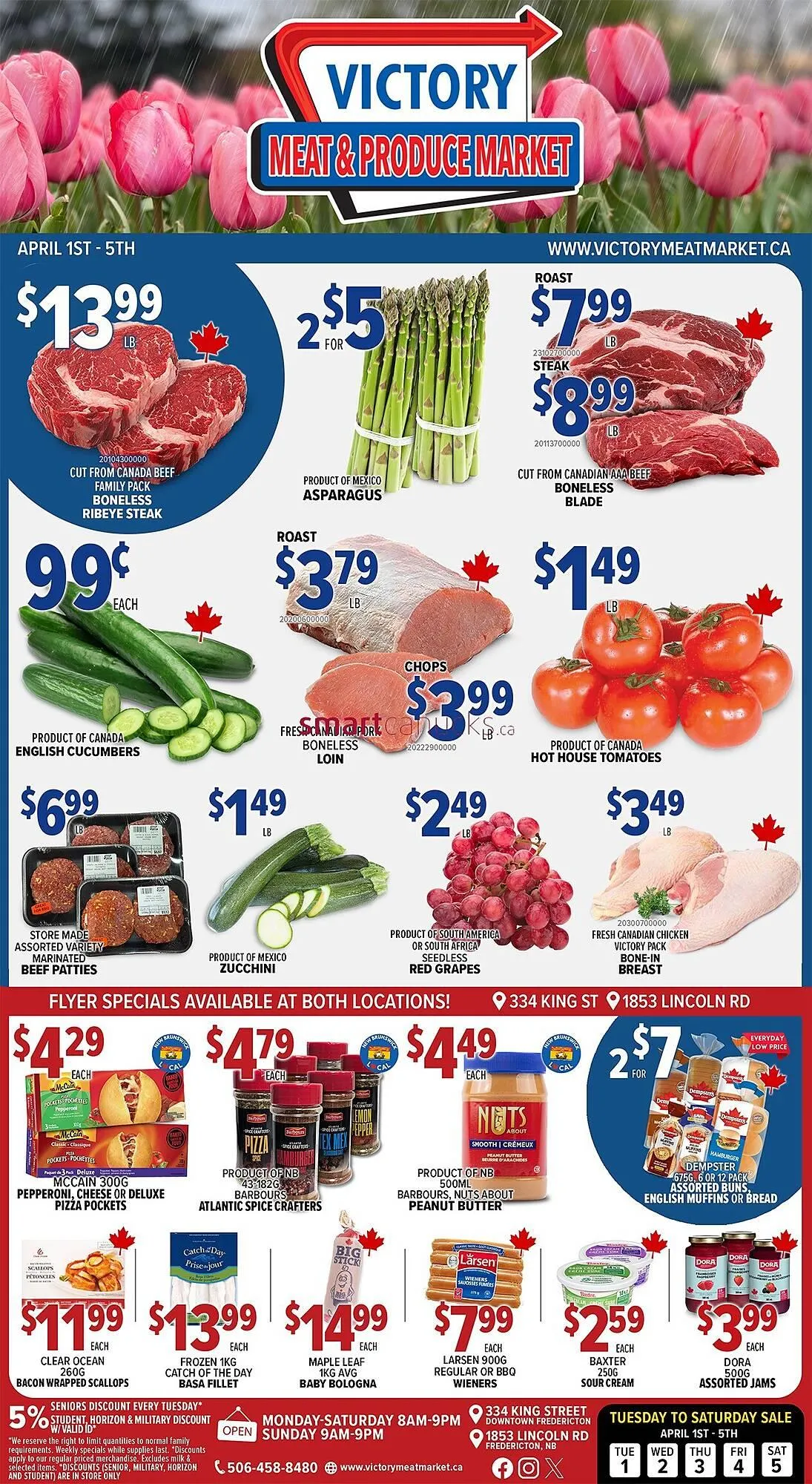 Victory Meat Market flyer - 1