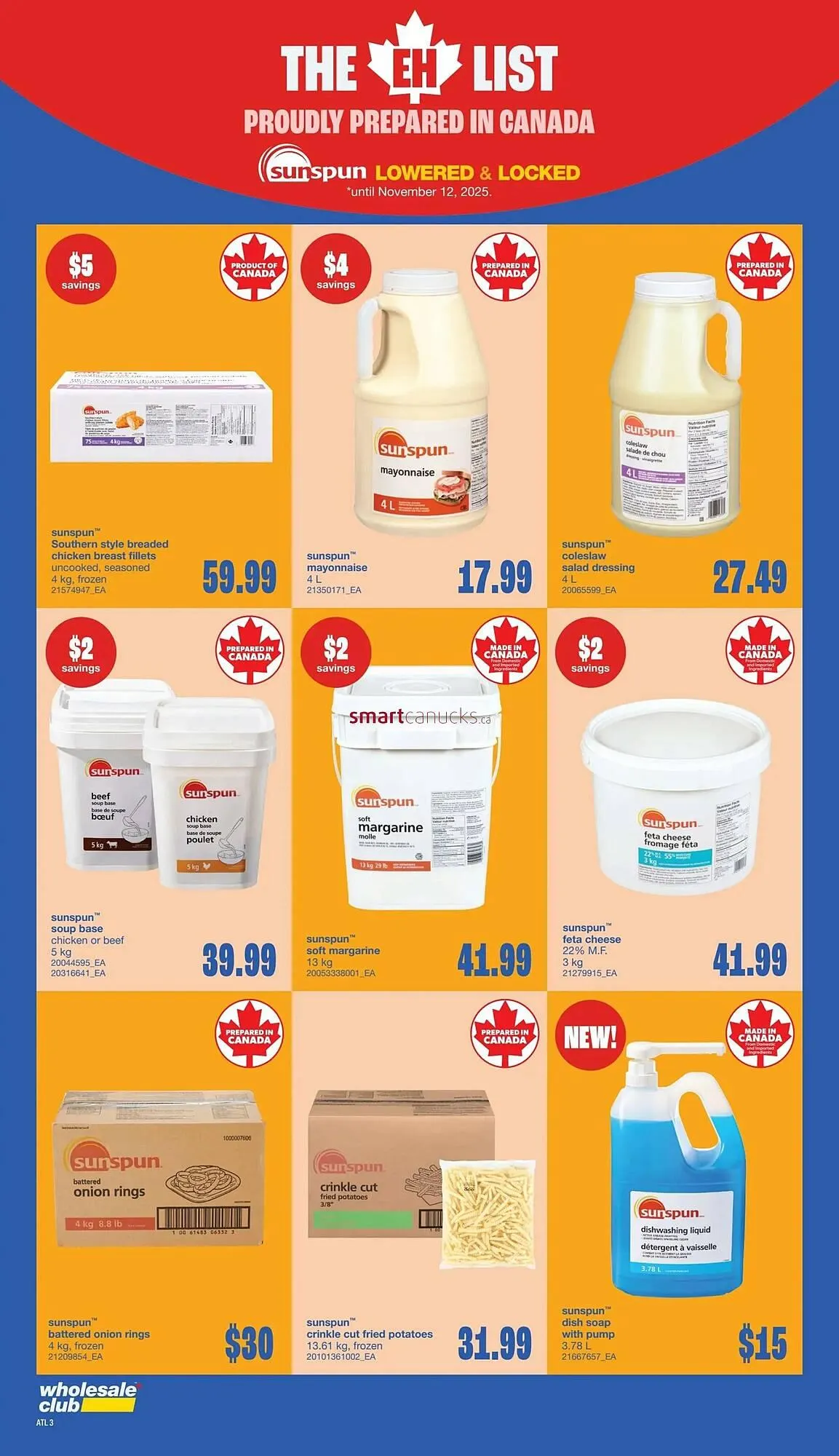 Wholesale Club flyer from October 23 to October 29 2025 - flyer page 3