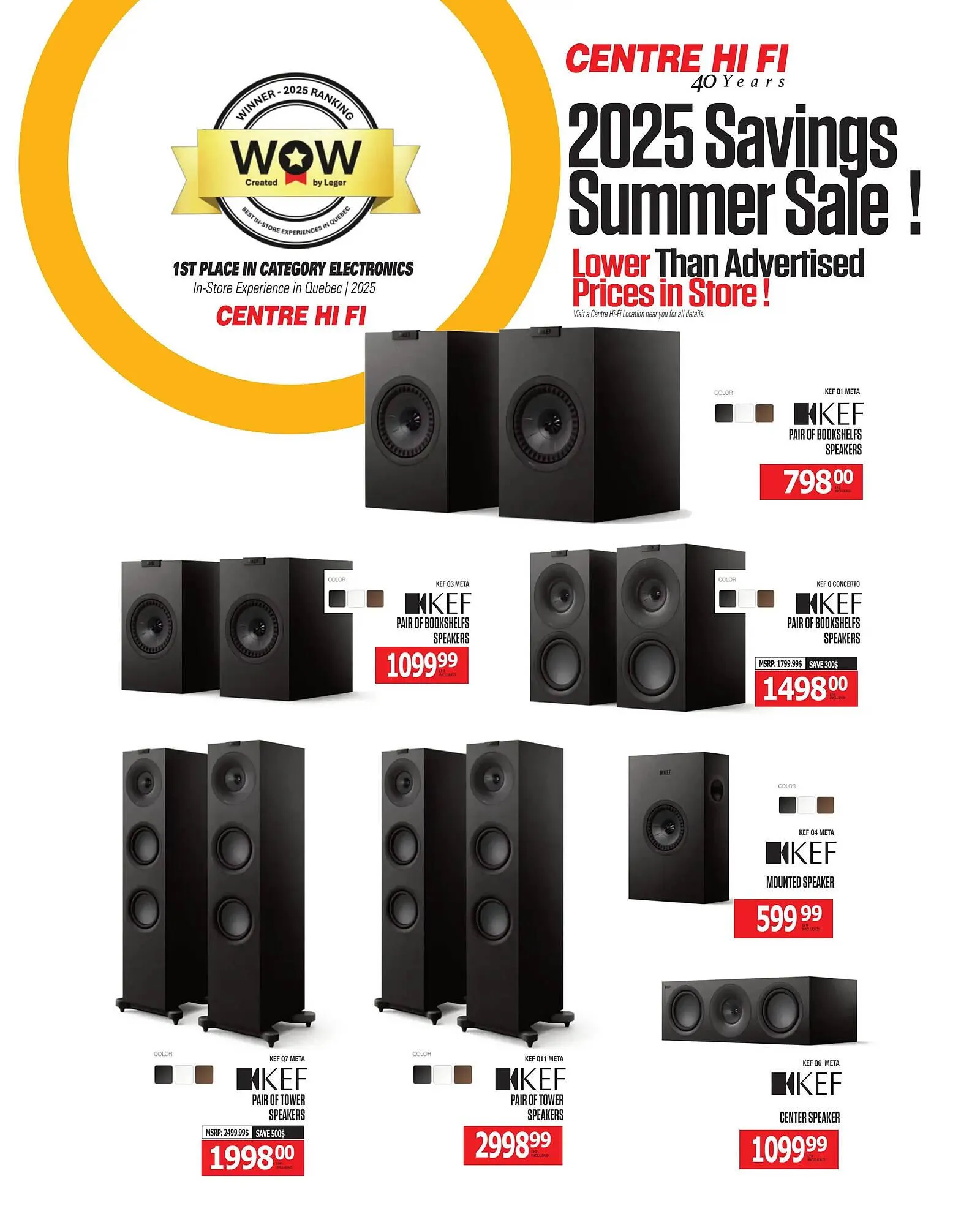 Centre Hi-Fi flyer from July 18 to July 24 2025 - flyer page 59