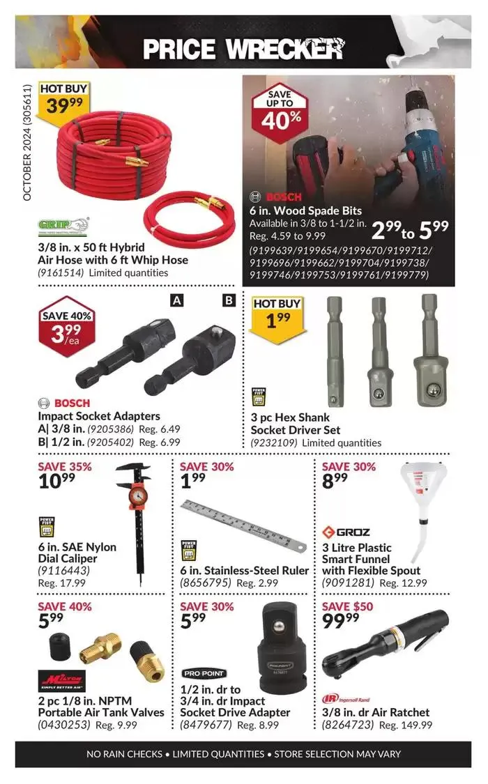 Price Wrecker from November 1 to November 30 2024 - flyer page 20