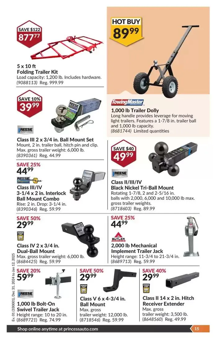 Current bargains and offers from December 31 to January 12 2025 - flyer page 19