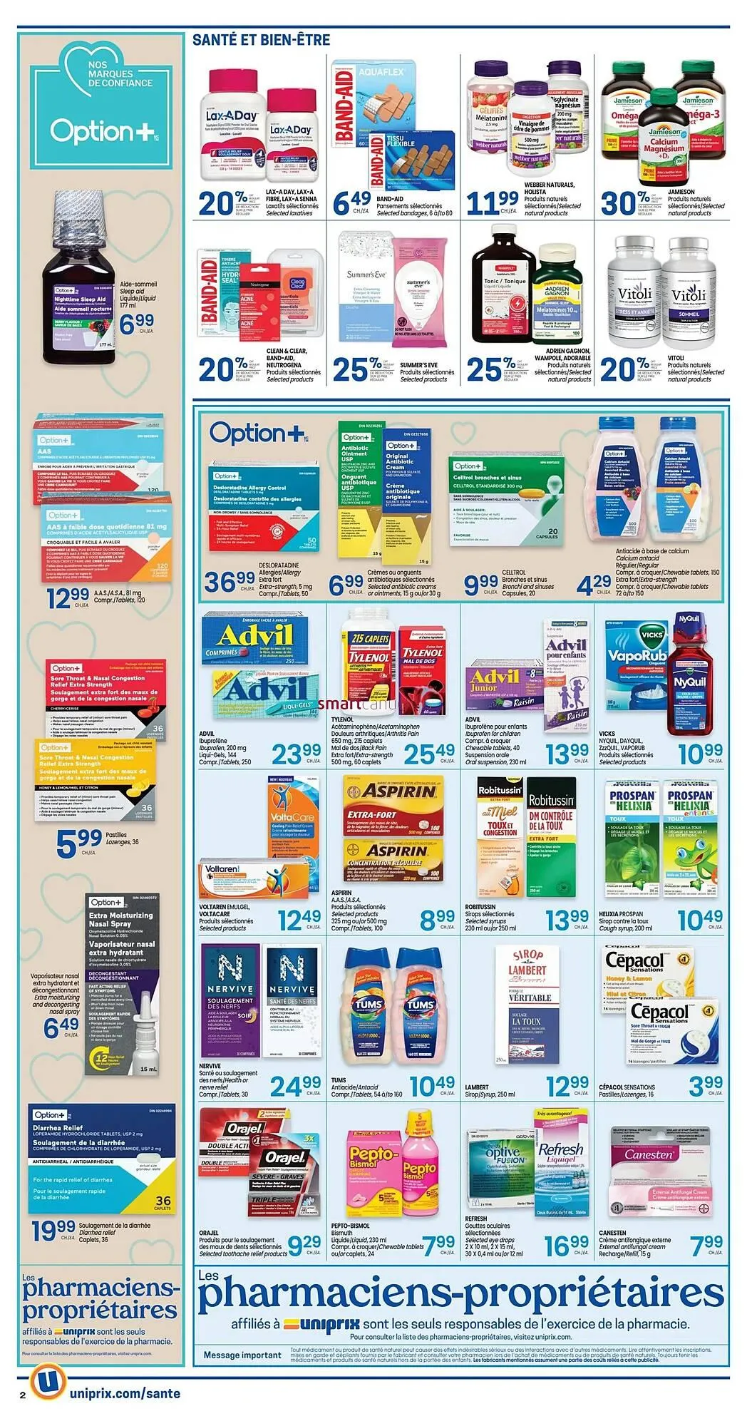 Uniprix flyer from January 15 to January 21 2026 - flyer page 3