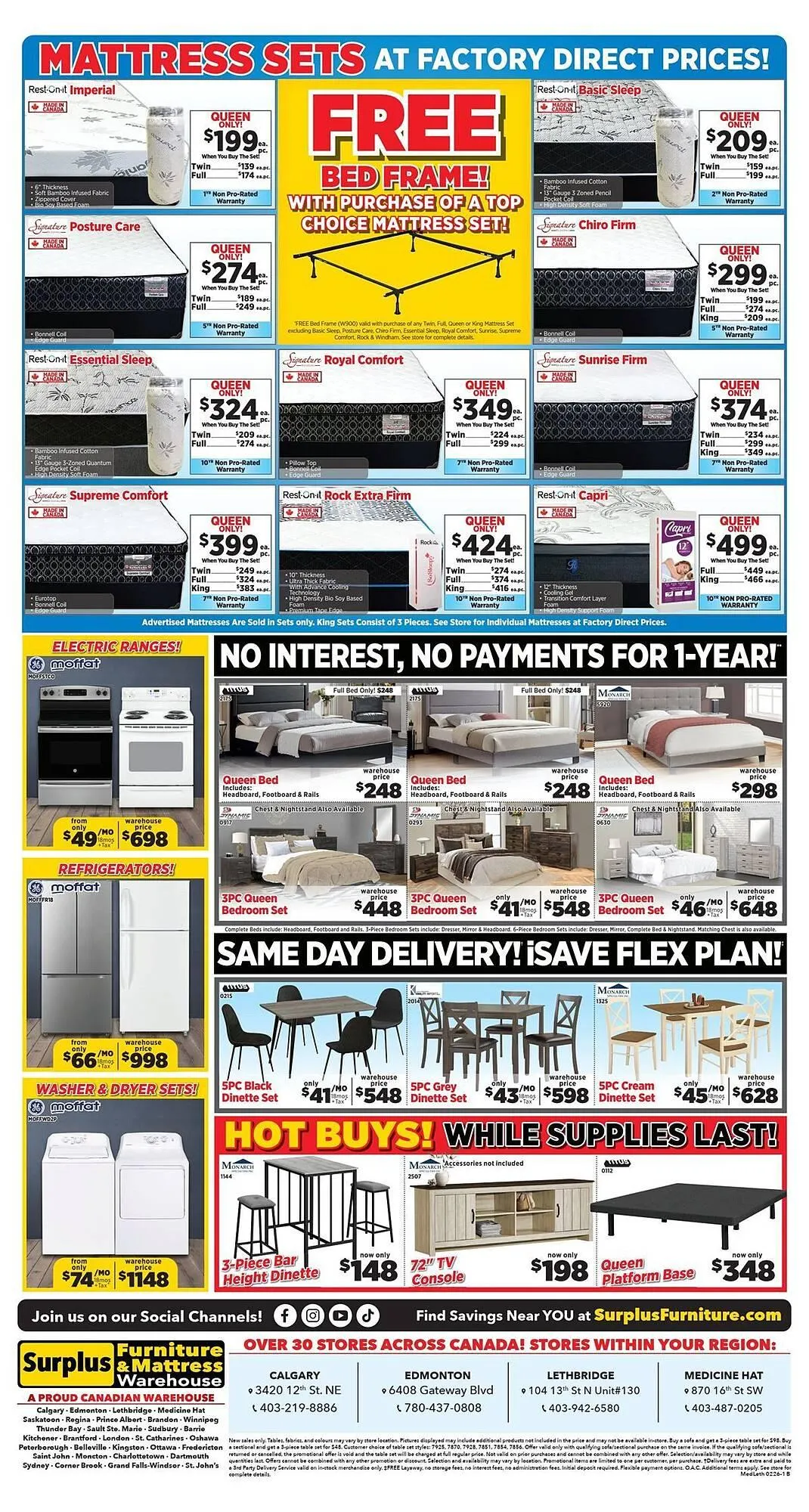 Surplus Furniture flyer from January 30 to February 8 2026 - flyer page 2