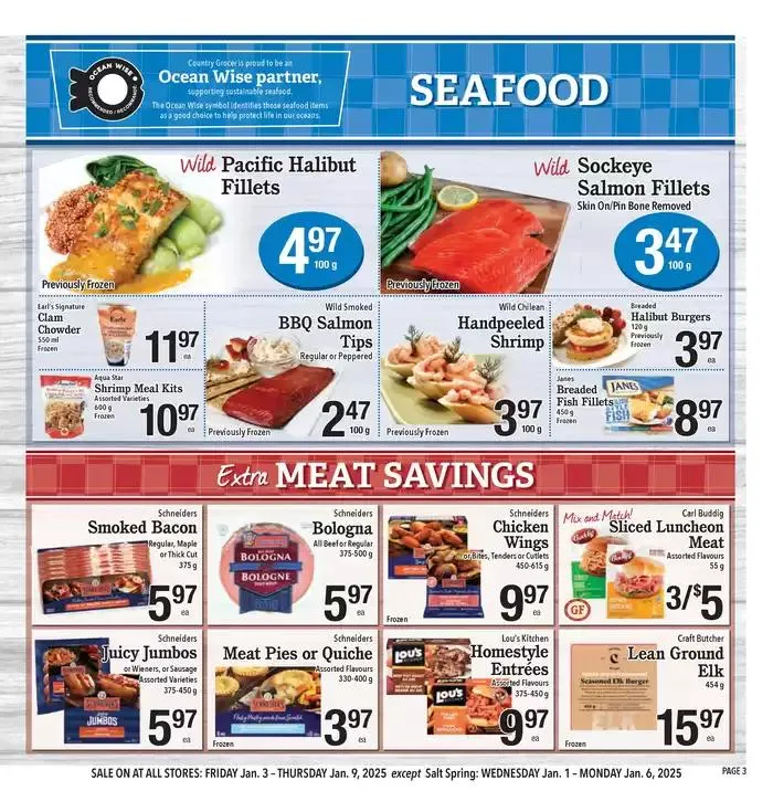 Offers for bargain hunters from January 1 to January 8 2025 - flyer page 3