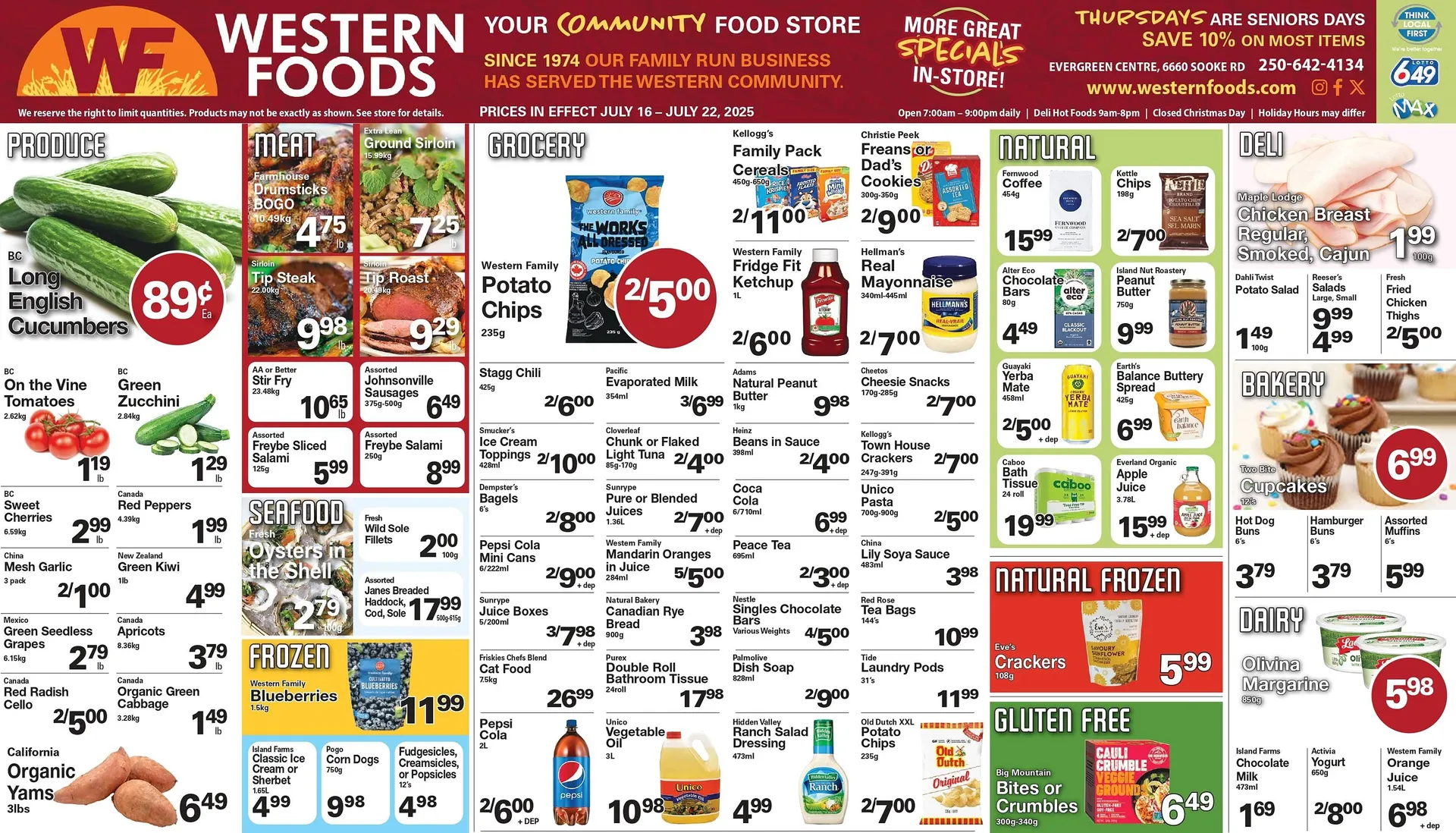 Western Foods flyer - 1