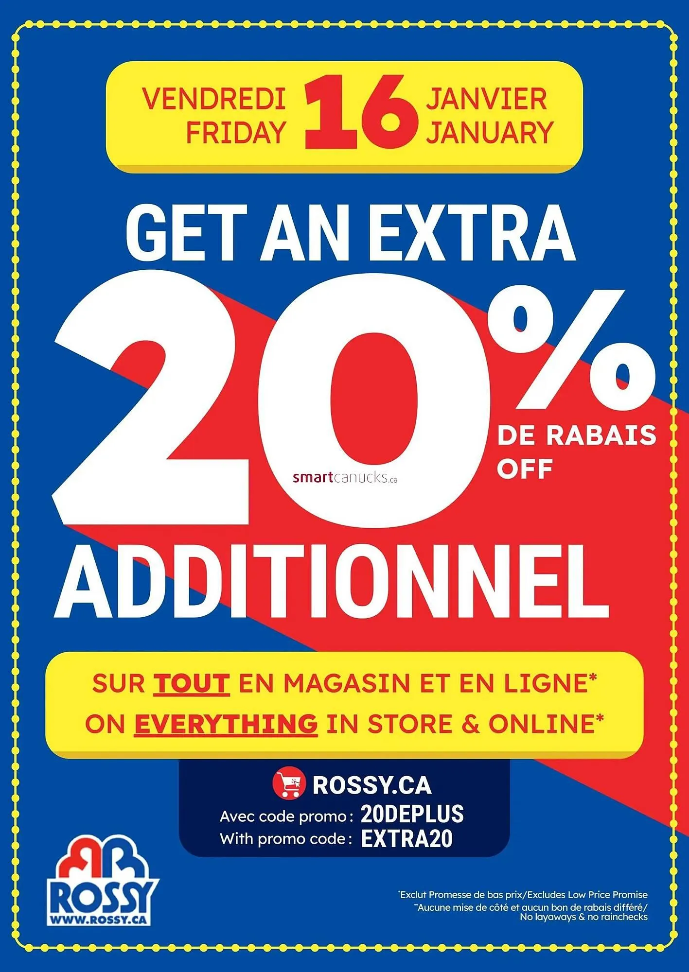 Rossy flyer from January 15 to January 28 2026 - flyer page 9