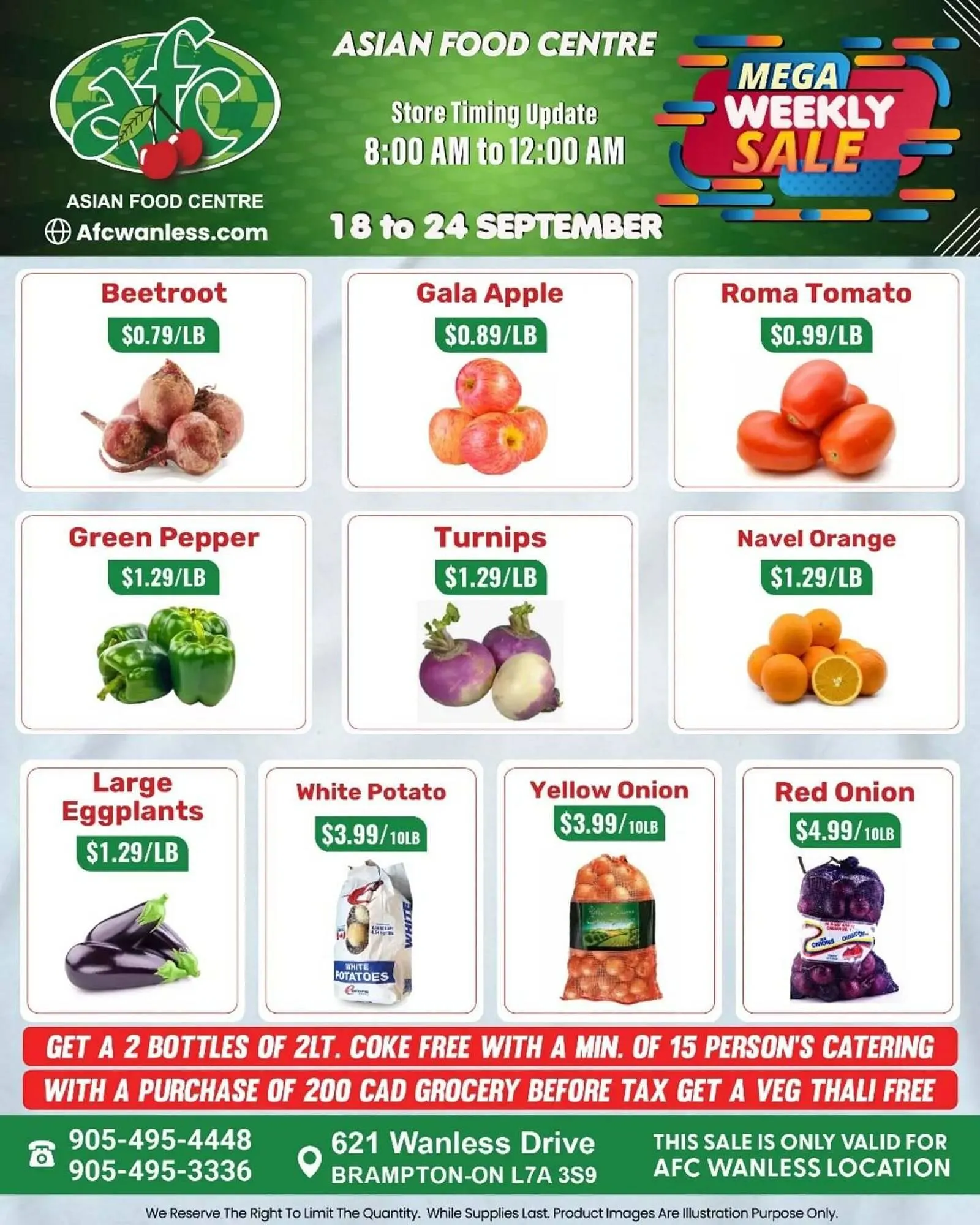 Asian Food Centre flyer from September 18 to September 24 2025 - flyer page 1
