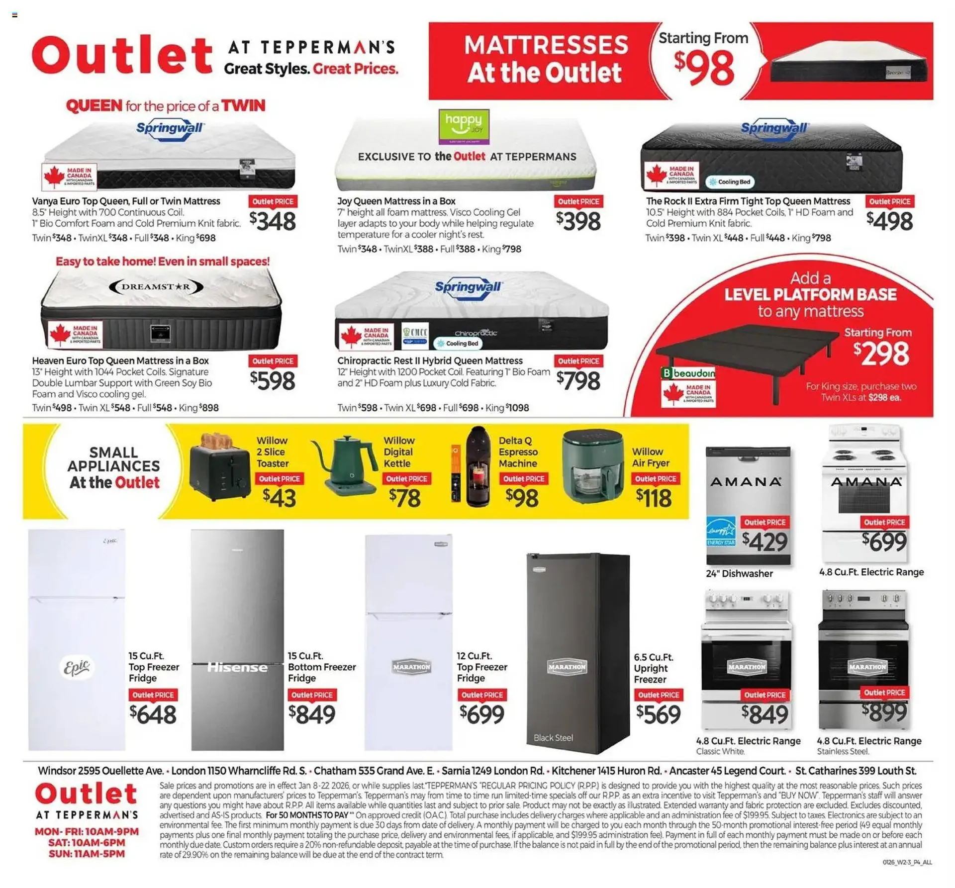 Tepperman's flyer from January 8 to January 16 2026 - flyer page 12