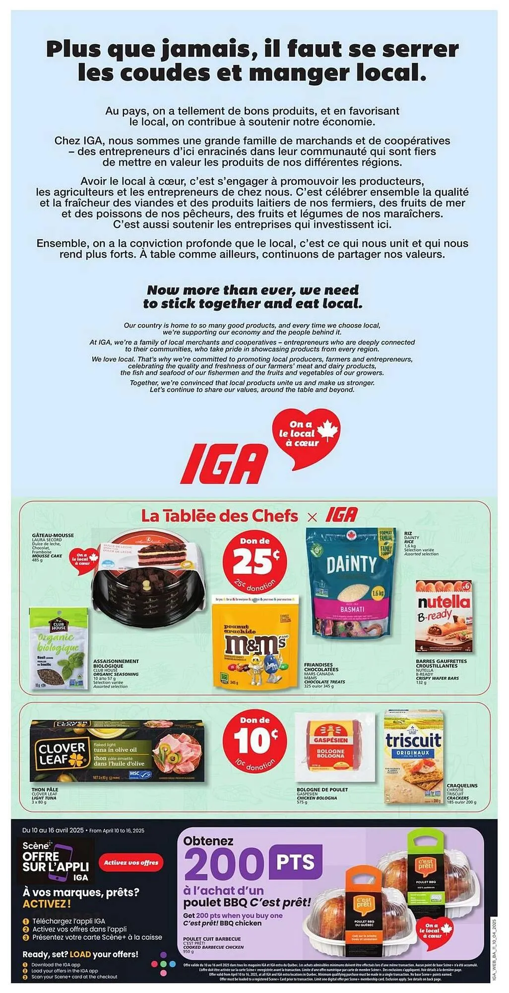 IGA flyer from April 10 to April 23 2025 - flyer page 15