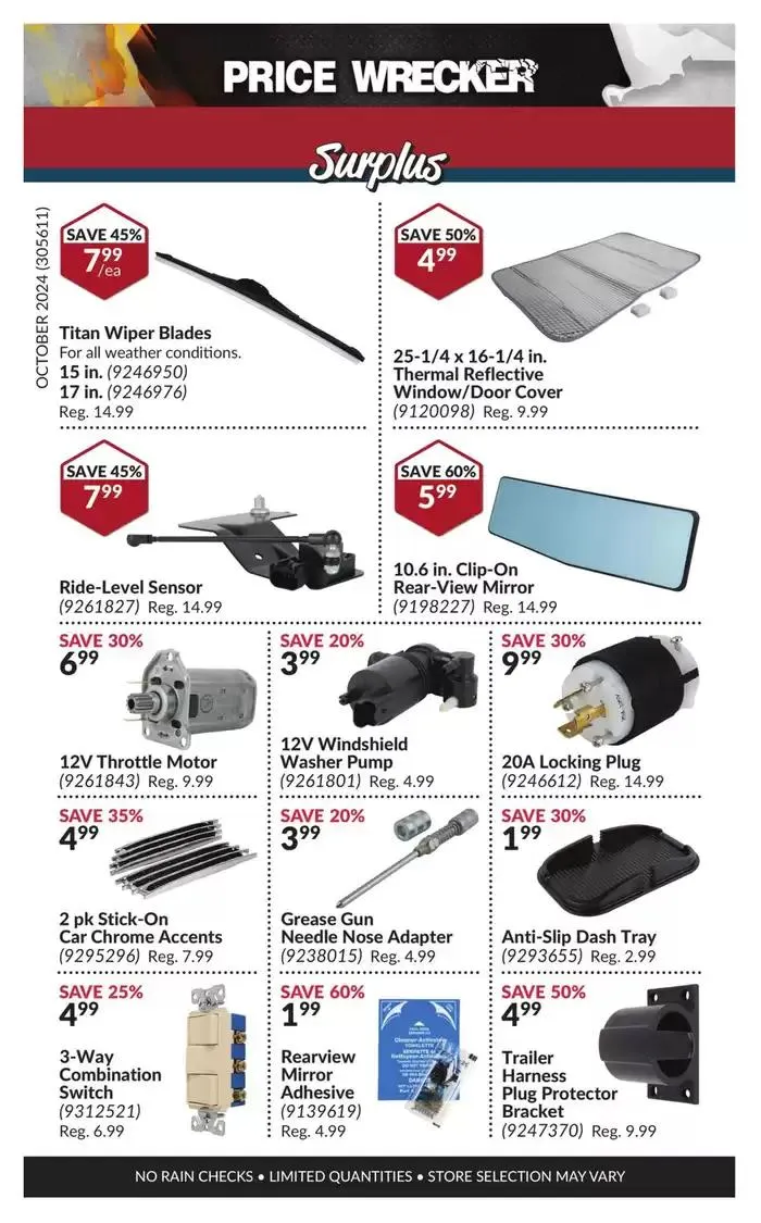 Price Wrecker from November 1 to November 30 2024 - flyer page 4