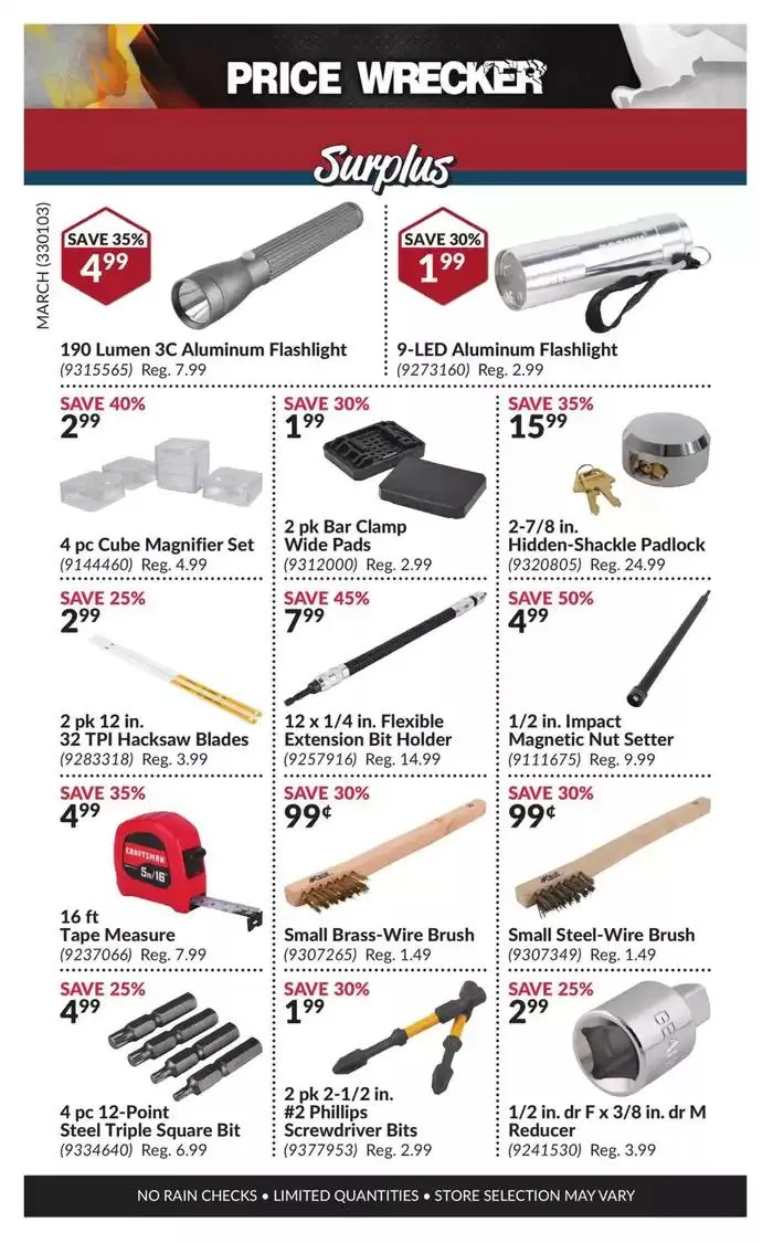 Price Wrecker from March 1 to March 31 2025 - flyer page 18