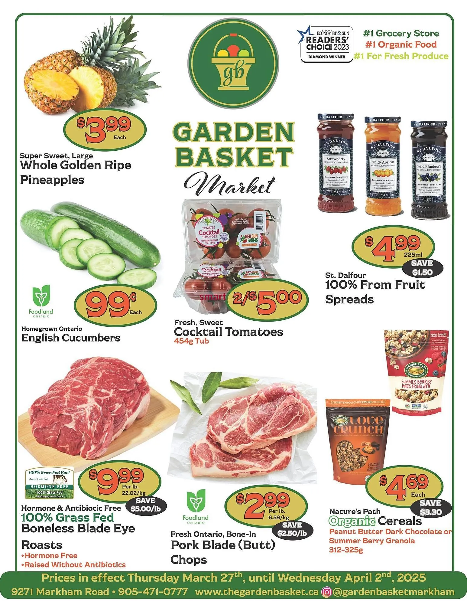 The Garden Basket flyer - 1