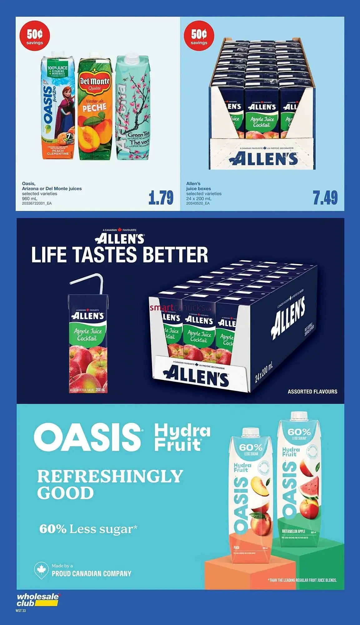 Wholesale Club flyer from July 31 to August 6 2025 - flyer page 33