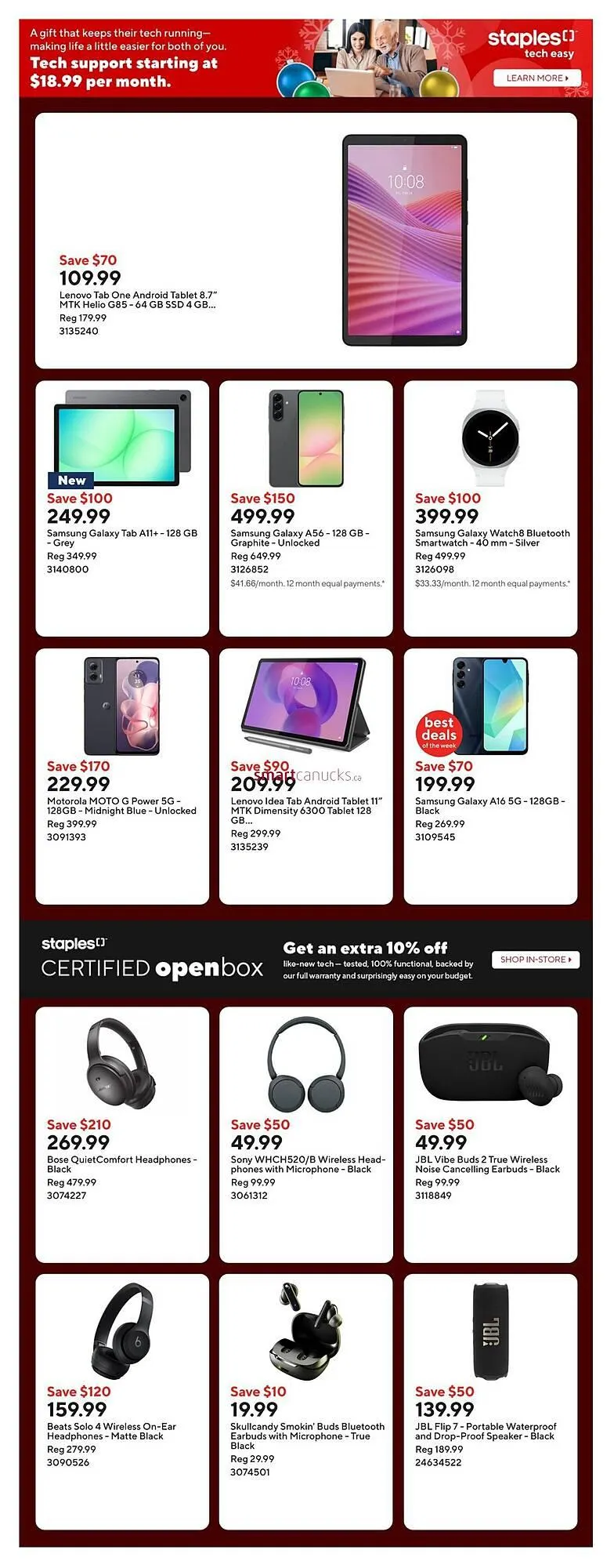 Staples flyer from December 25 to December 30 2025 - flyer page 7
