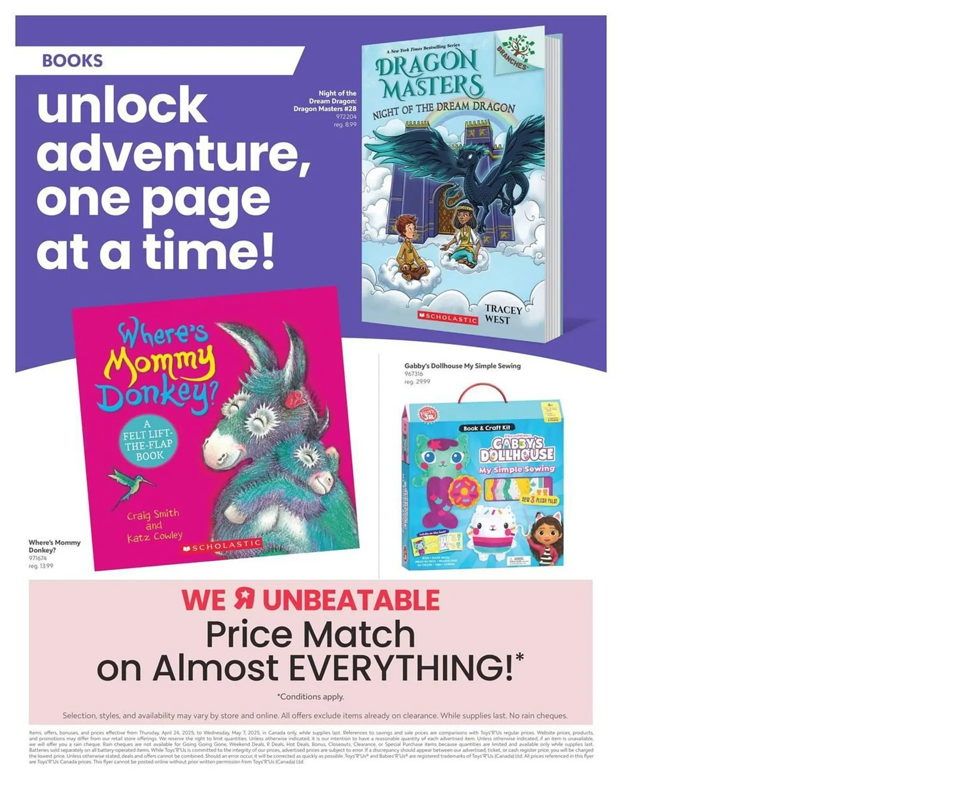 Toys R us flyer from April 24 to May 7 2025 - flyer page 4
