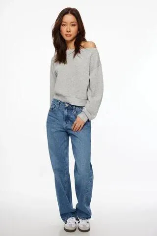 Scuba Off Shoulder Sweatshirt