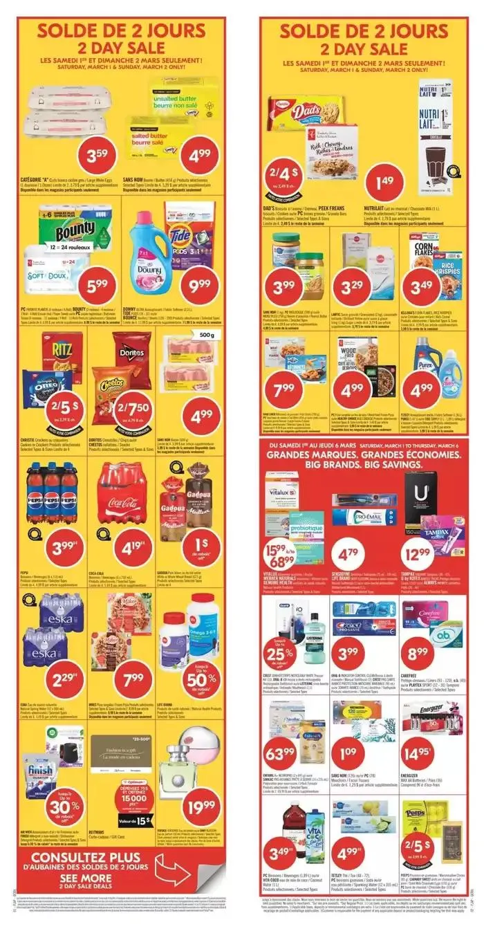 Shoppers Drug Mart Weekly ad from March 1 to March 6 2025 - flyer page 1