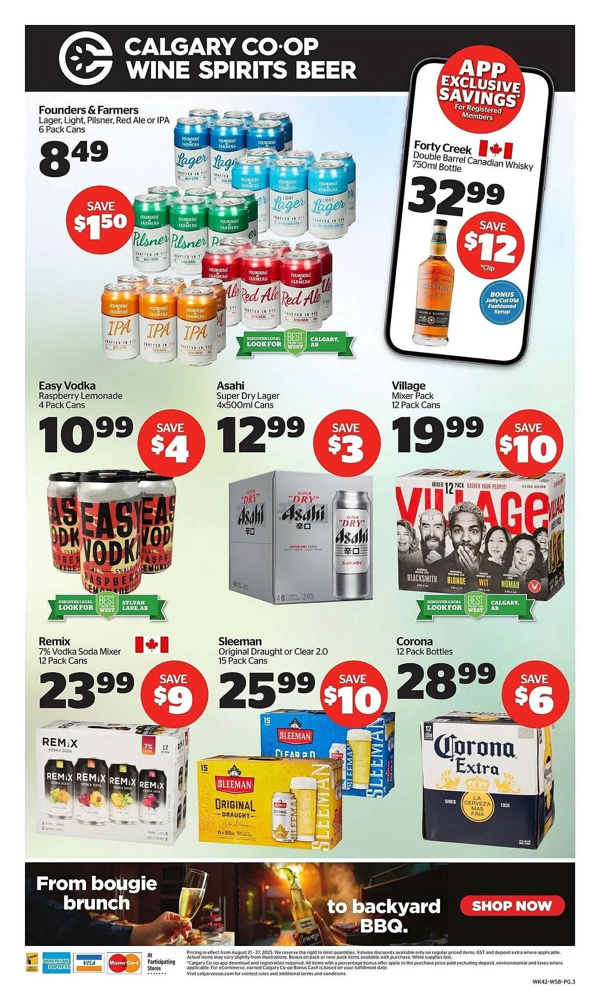 Calgary Co-op flyer from August 21 to August 28 2025 - flyer page 3