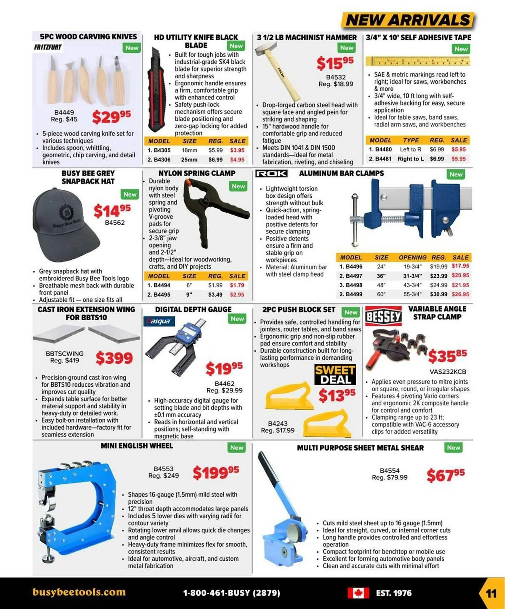 Busy Bee Tools flyer from November 4 to November 8 2025 - flyer page 11
