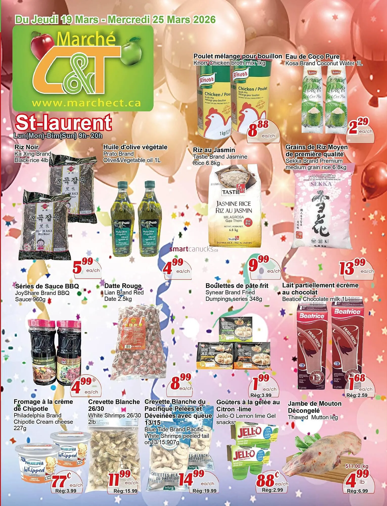 Marche C&T flyer from March 19 to March 25 2026 - flyer page 1