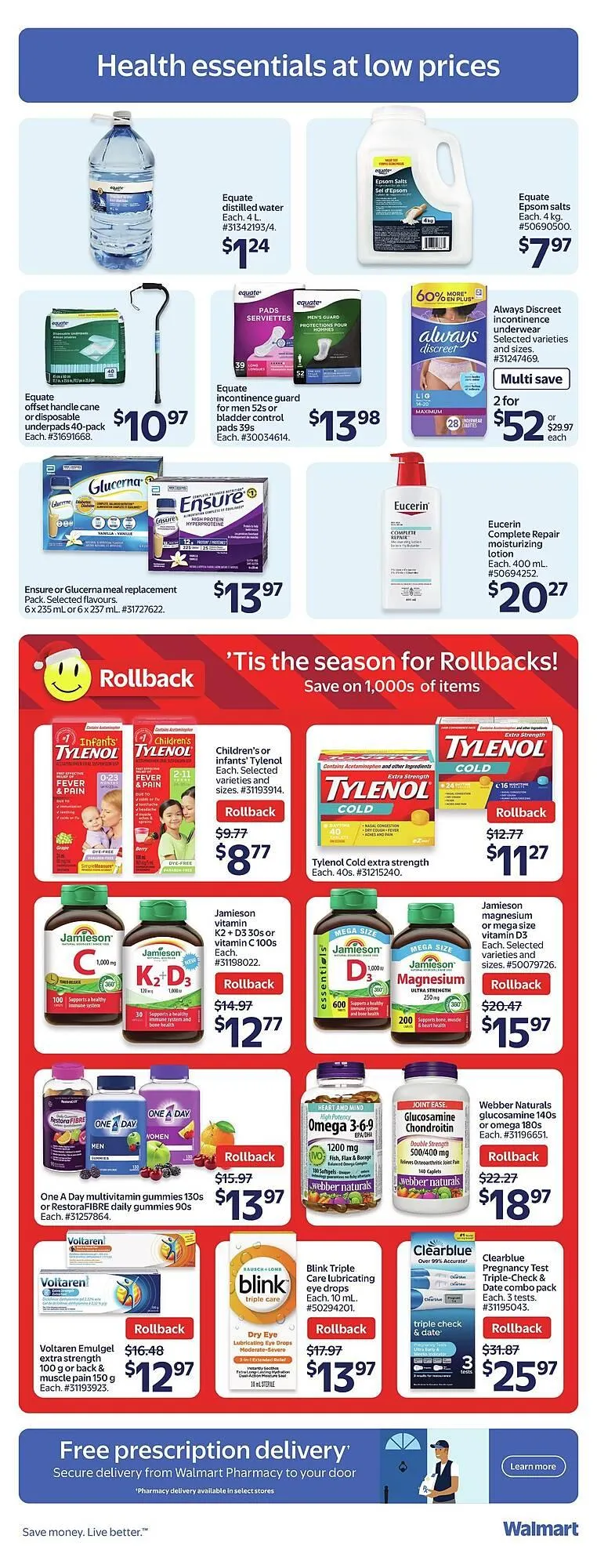 Walmart flyer from December 18 to December 25 2025 - flyer page 20