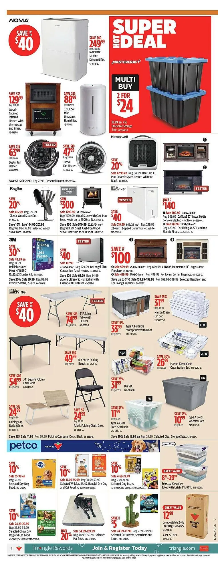 Canadian Tire flyer from September 26 to October 17 2025 - flyer page 6