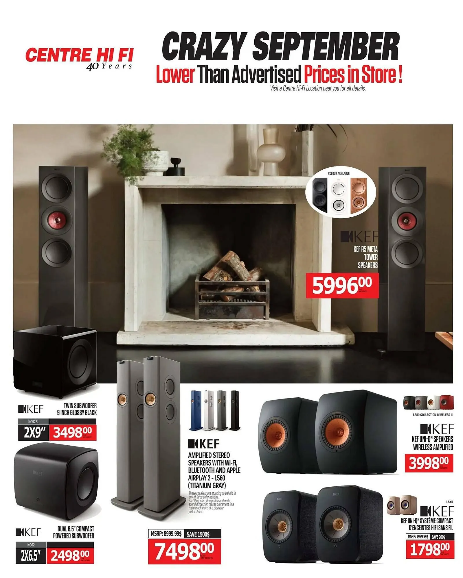 Centre Hi-Fi flyer from September 26 to October 2 2025 - flyer page 56