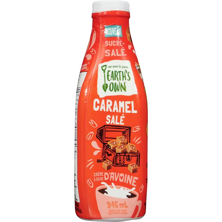 Crème à café à l’avoine, Caramel salé