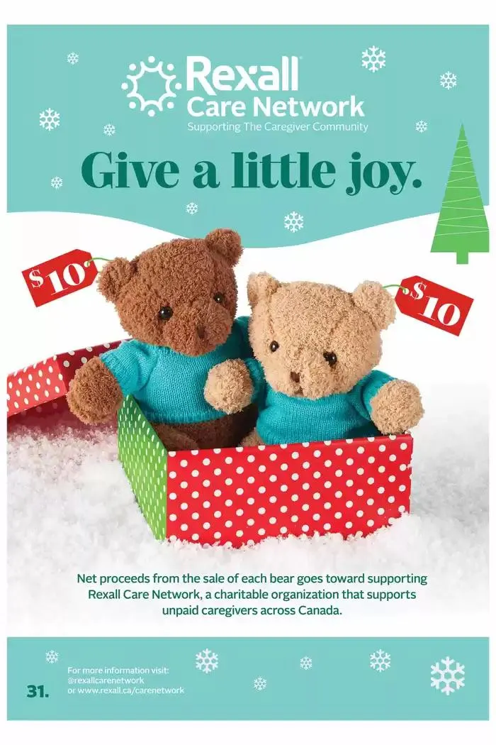 Rexall FSIHoliday2024 from November 15 to December 24 2024 - flyer page 31