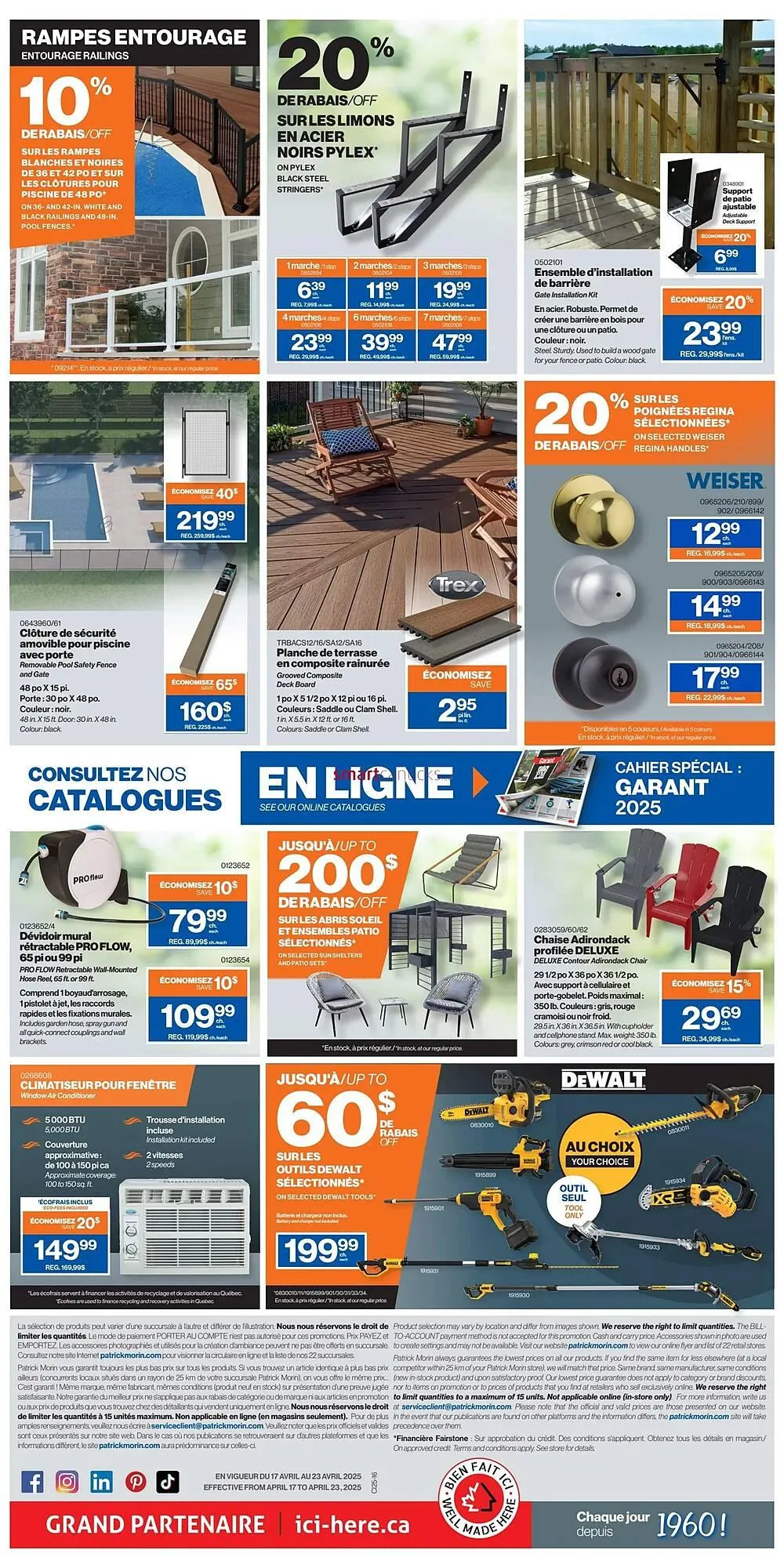 Patrick Morin flyer from April 17 to April 23 2025 - flyer page 2