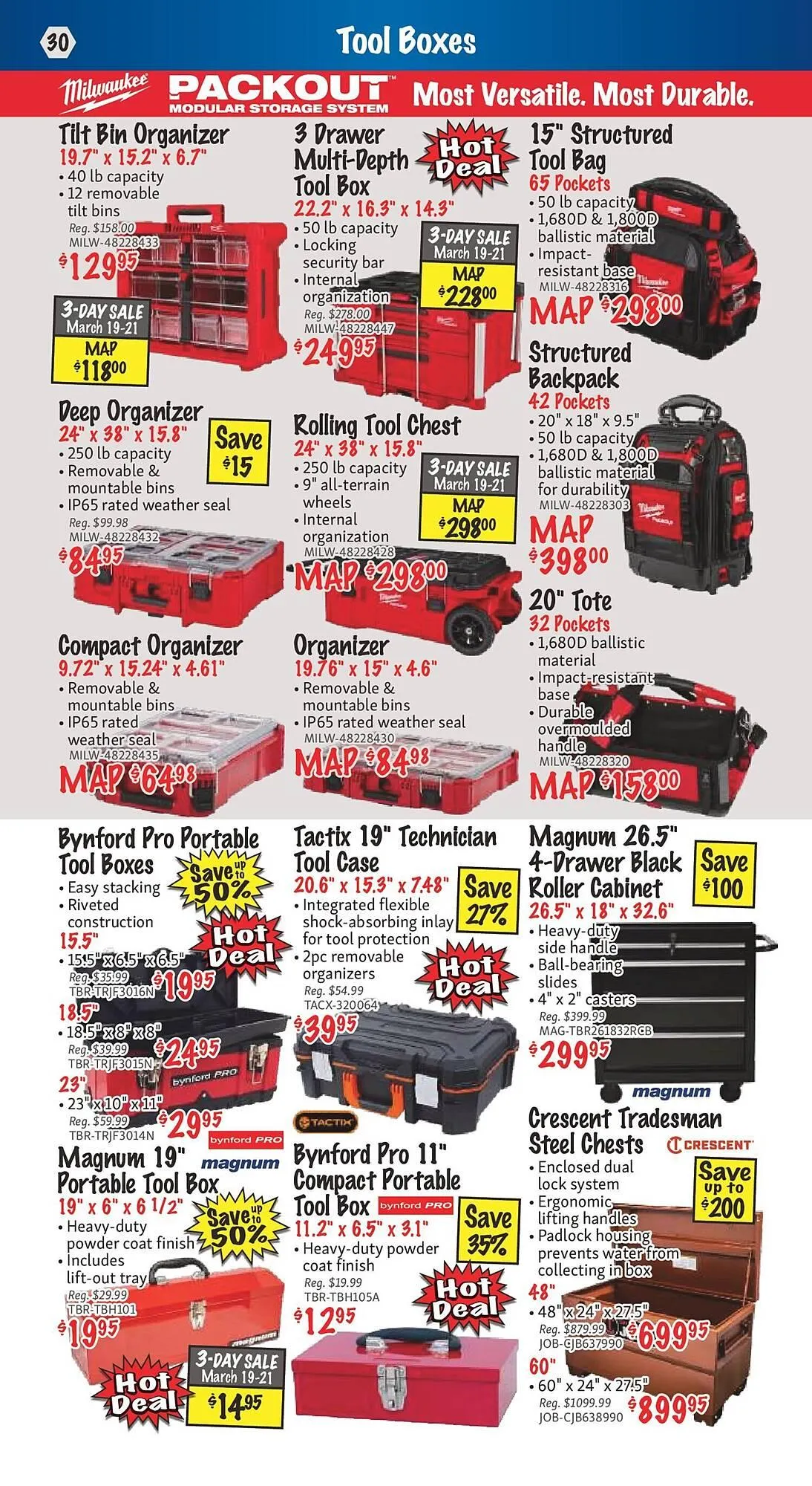 KMS Tools flyer from March 2 to March 16 2026 - flyer page 30