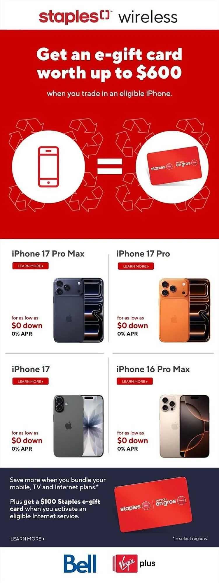 Staples flyer from November 7 to November 14 2025 - flyer page 8