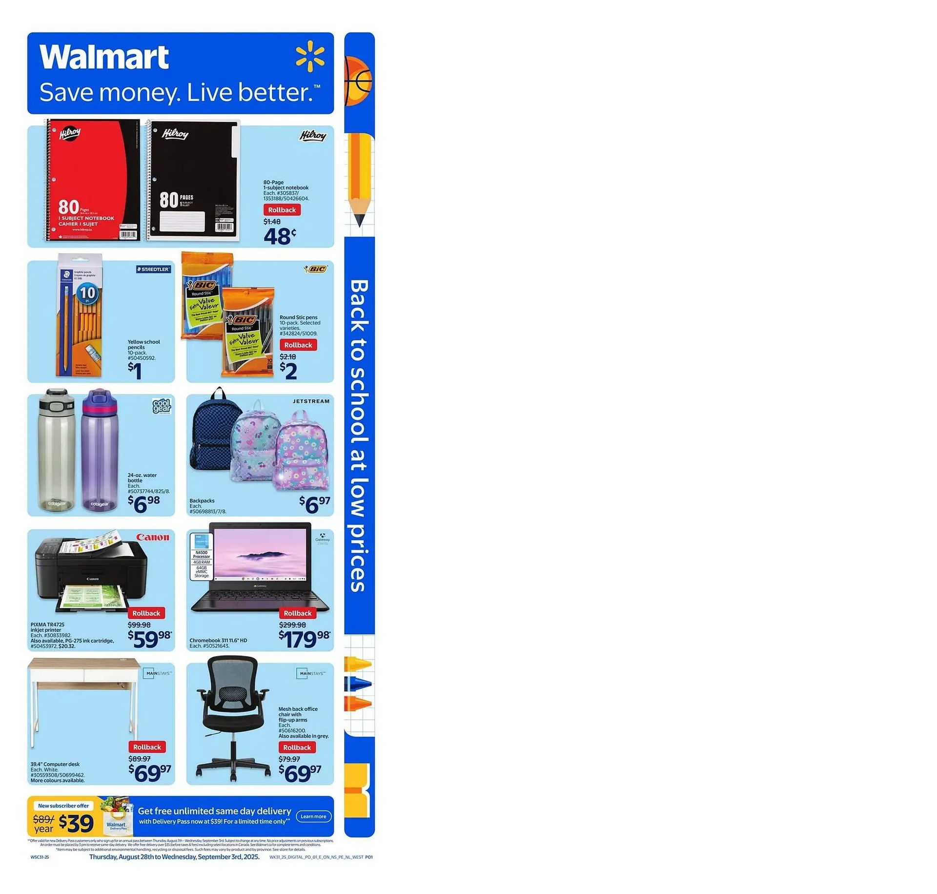 Walmart flyer - 1