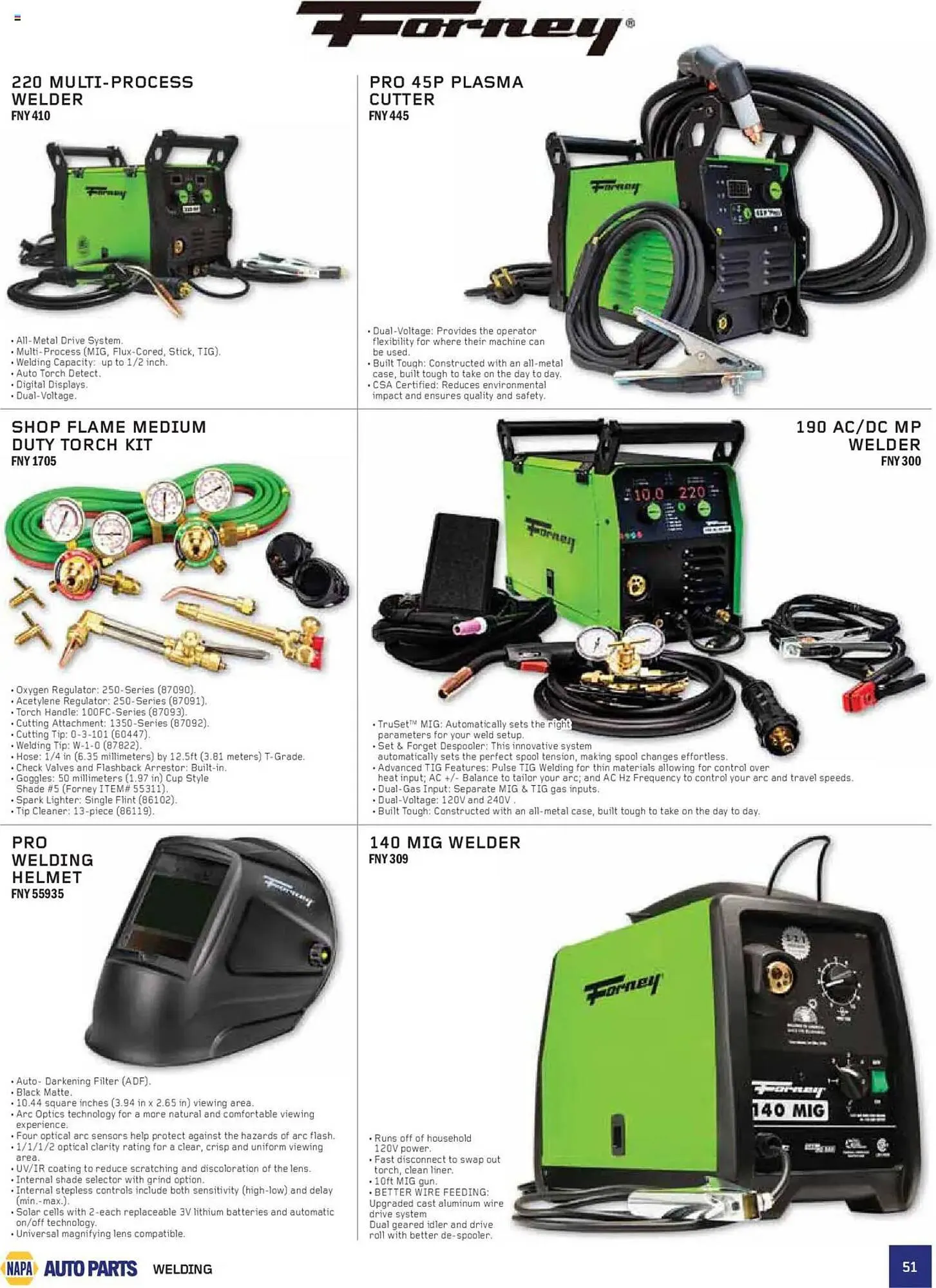 NAPA Auto Parts flyer from July 1 to August 30 2025 - flyer page 51