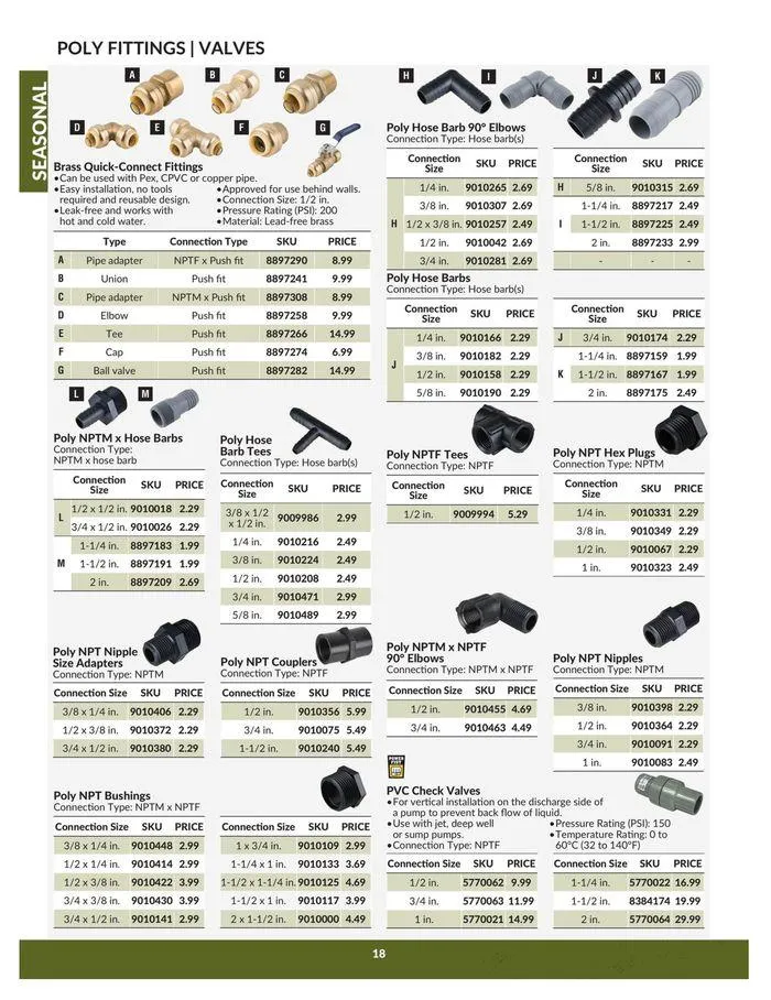 Seasonal Catalogue from April 23 to April 22 2025 - flyer page 18