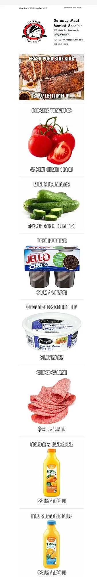 Grocery Gateway flyer - 1